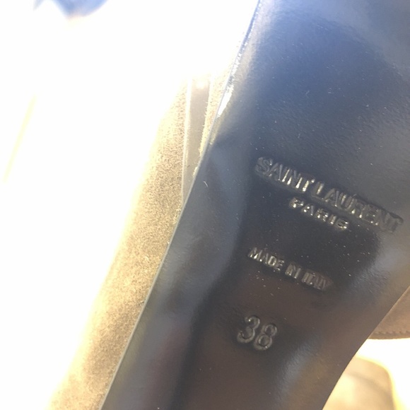 Saint Laurent grey heels - Picture 2 of 4